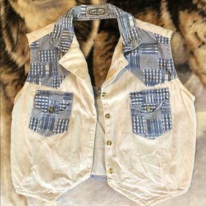 Vintage Denim Vest